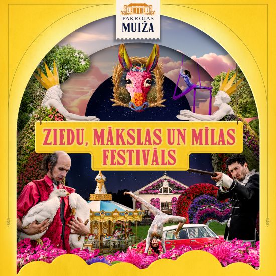 Festivāls Pakrojas muižā
